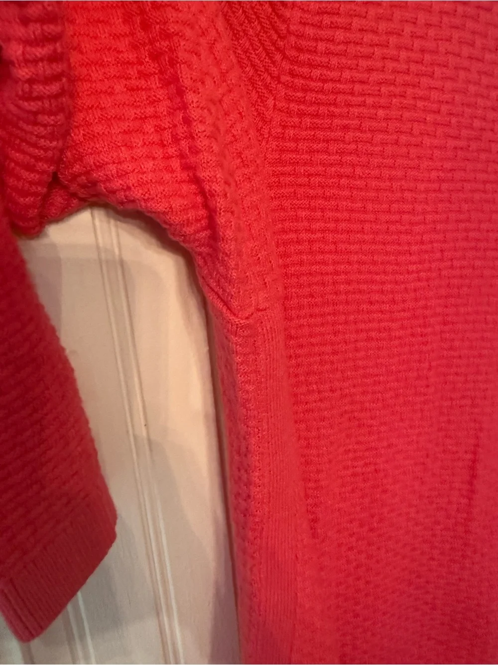 Talbots Crewneck Hot Pink Small Sweater - Picture 4 of 6